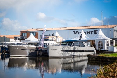 Super Lauwersmeer op de voorjaarsshow van Motorboot Sneek 2024