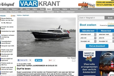 Positive test reports Evolve OC in Dutch media