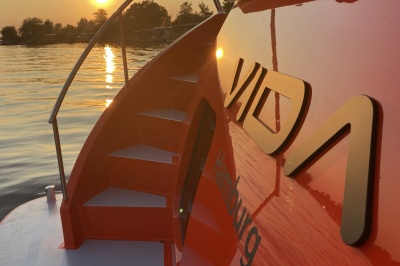 Skipper testet Wellness-Yacht “Vida”