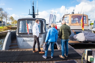 Super Lauwersmeer op de voorjaarsshow van Motorboot Sneek 2025