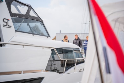 Super Lauwersmeer op de voorjaarsshow van Motorboot Sneek 2025