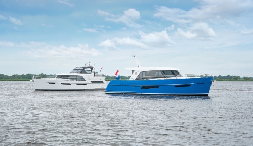 Jubilerend Super Lauwersmeer met topmodellen op HISWA te Water