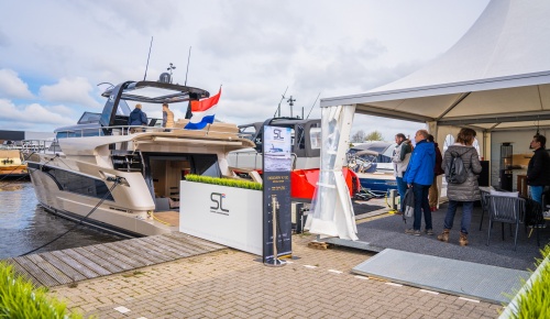 Super Lauwersmeer ist auf der Herbstshow der Motorboot Sneek 2023