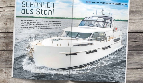 Internationale Presse voller Lob für die Discovery 47 AC