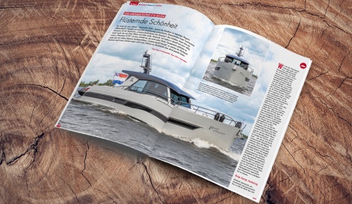 Motorboot over Discovery 47 OC: “De beste kwaliteit en vaareigenschappen”