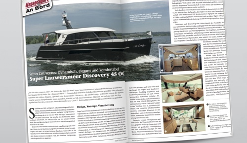 "Far ahead of its time": Wassersport magazine on the Discovery 45 OC