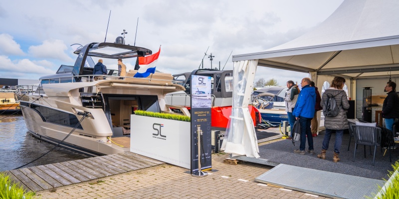 Super Lauwersmeer op de najaarsshow van Motorboot Sneek 2023